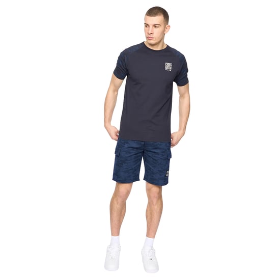 Crosshatch - "Janscore" Cargo-Shorts für Herren (Marine) - Image 3
