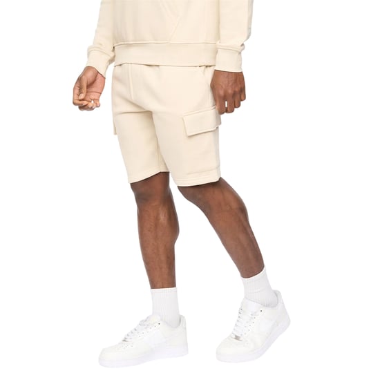 Crosshatch - "Bardon" Cargo-Shorts für Herren (Helles Steingrau) - Image 3
