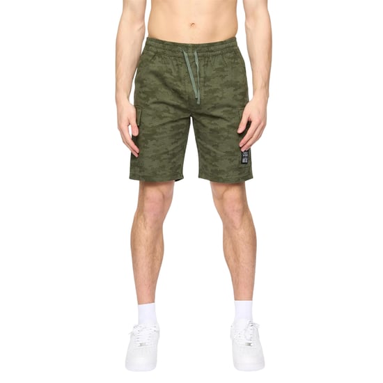 Crosshatch - "Janscore" Cargo-Shorts für Herren (Tiefes Olivgrün) - Image 1