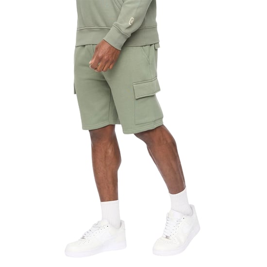 Crosshatch - "Bardon" Cargo-Shorts für Herren (Oliv) - Image 3