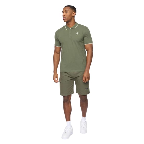 Crosshatch - "Utilate" Cargo-Shorts für Herren (Thymian) - Image 3