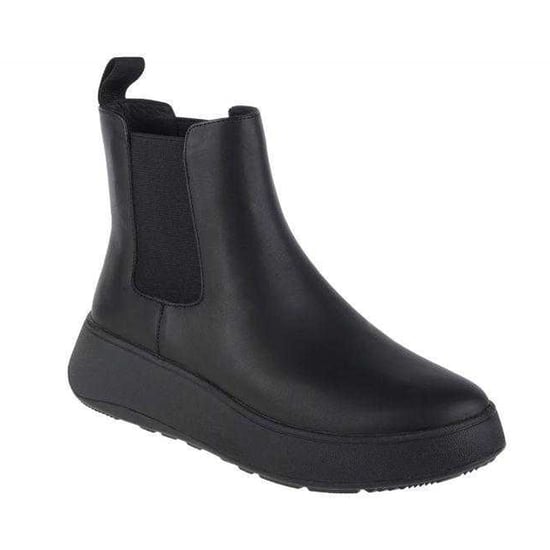 Fit Flop - "F-Mode" Stiefeletten für Damen, Leder (Schwarz) - Image 1