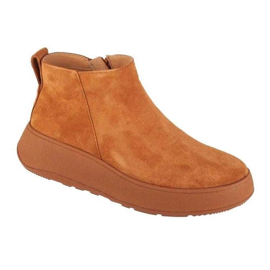 Fit Flop - "F-Mode" Stiefeletten für Damen, Leder (Braun) - Image 1