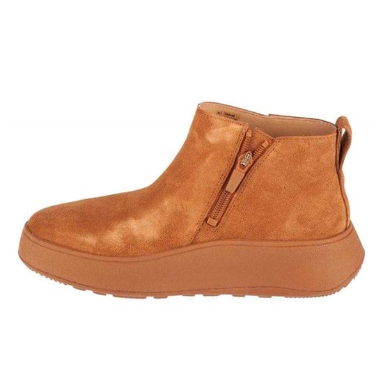 Fit Flop - "F-Mode" Stiefeletten für Damen, Leder (Braun) - Image 2