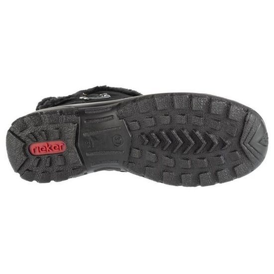 Rieker - Damen Stiefeletten, Wildleder (Schwarz) - Image 4