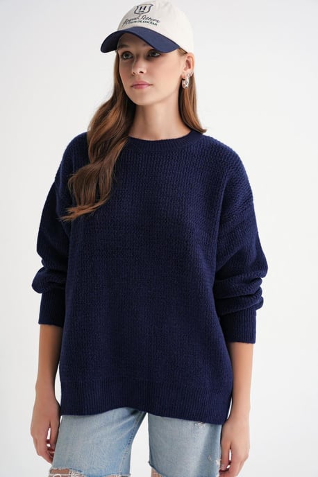 Langarm-Rippstrickpullover - Image 3