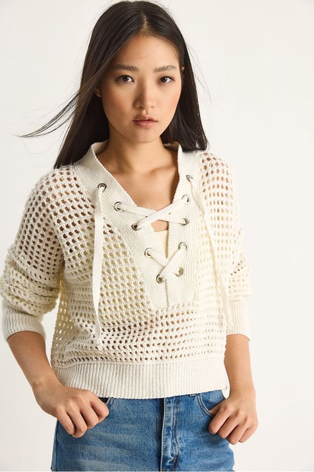 Hoodie-Strickpullover - Image 3