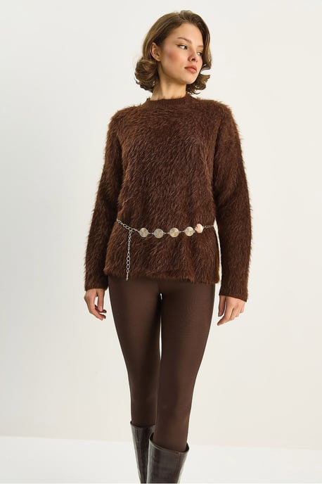 Strukturiertes Strickpullover - Image 3