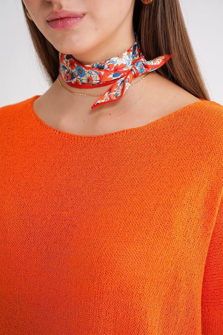 Übergroßer Bootsausschnitt-Strickpullover - Image 6