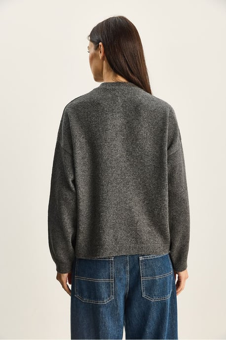 Knopfkragen Strickpullover - Image 6