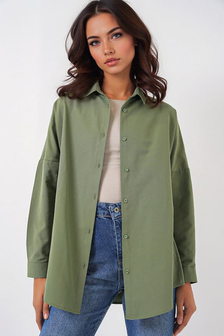 Oversized Popeline 2er-Pack Hemd - Image 1