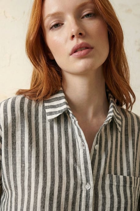 Gestreiftes Button-Down Hemd - Image 5