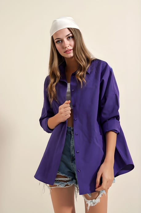 Oversized Popeline 2er-Pack Hemd - Image 2