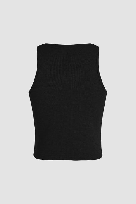 Basic-Button-Detailiert Cropped Top - Image 3