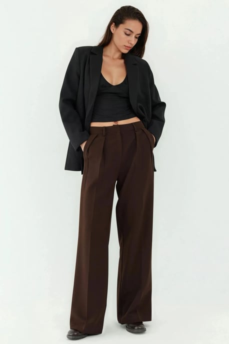 Spitzen-Detail V-Ausschnitt Crop Top - Image 6