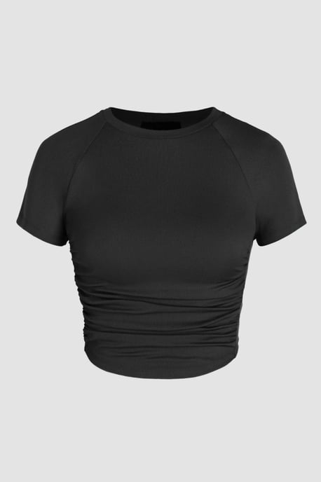 Rüschendetail Cropped Top - Image 1