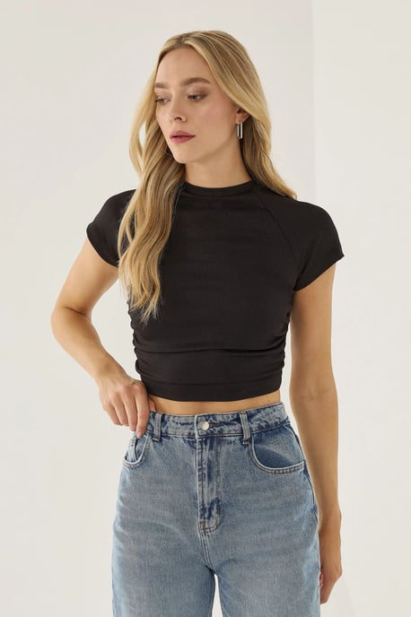 Rüschendetail Cropped Top - Image 2
