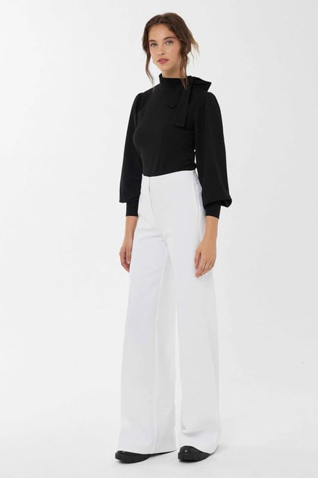 Bluse mit Schleifen-Detail - Image 3