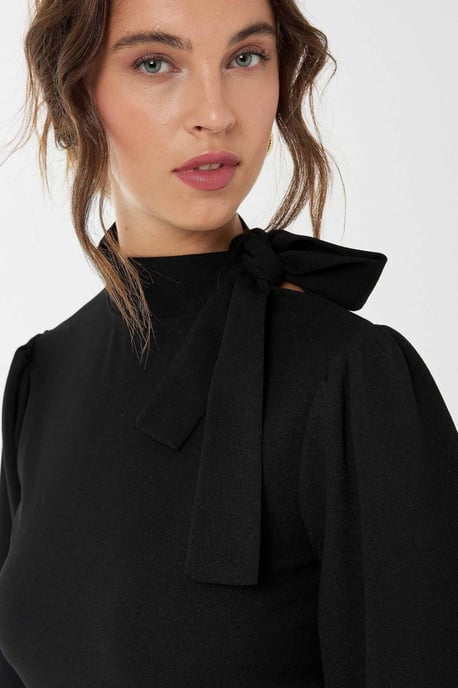 Bluse mit Schleifen-Detail - Image 4