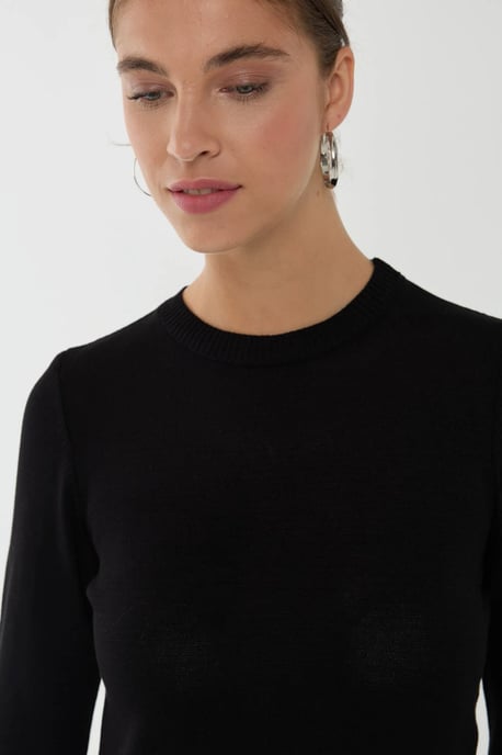Schlankes Fit Rundhals-Viskose-Top - Image 6