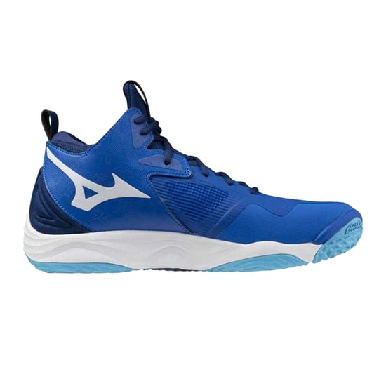 Mizuno - Herren Volleyball-Schuhe "Wave Momentum 3" (Blau) - Image 3