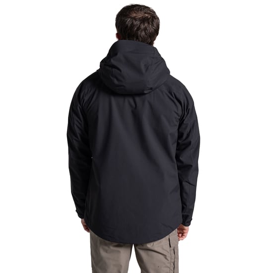 Craghoppers - Jacke, wasserfest für Herren, 3 in 1 (Schwarz) - Image 2