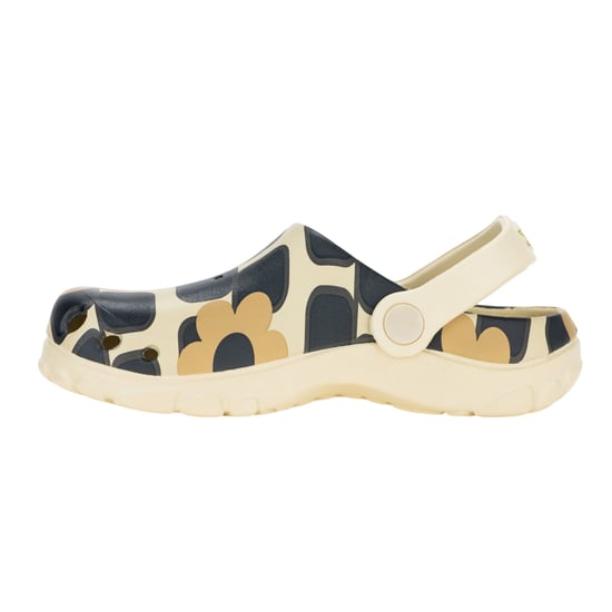 Regatta - "Orla Kiely" Riesige Blume Clogs für Kinder (Schwarz/Weiß) - Image 3