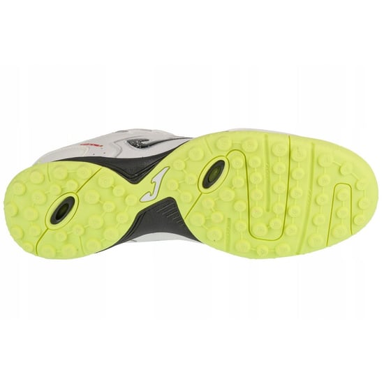 Joma - Herren Kunstrasen Turnschuhe "Top Flex", Narbiges Leder (Weiß) - Image 4