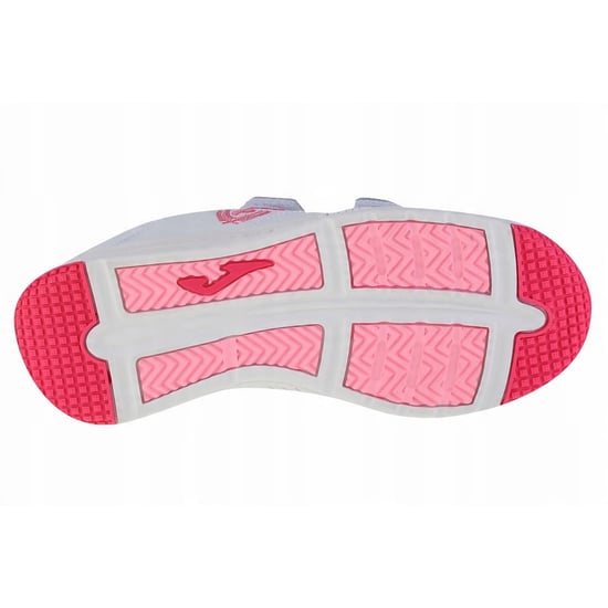 Joma - Kinder Sneaker "W Play", Leder (Weiß/Pink) - Image 4