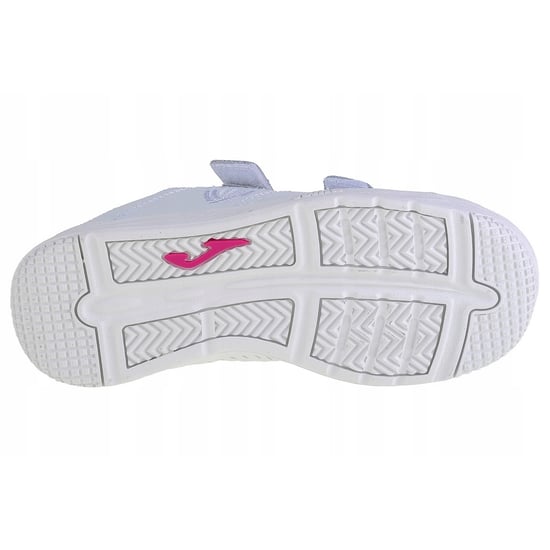 Joma - Kinder Sneaker "W Play", Leder (Weiß/Veilchen) - Image 4