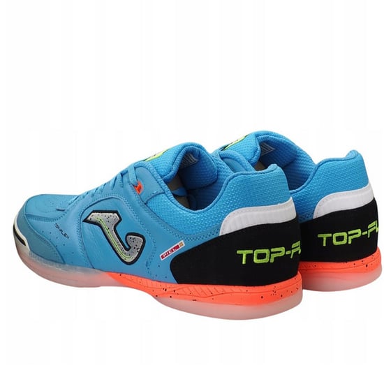 Joma - Herren Hallenfußballschuhe "Top Flex 25", Leder (Blau) - Image 2