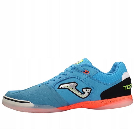 Joma - Herren Hallenfußballschuhe "Top Flex 25", Leder (Blau) - Image 3