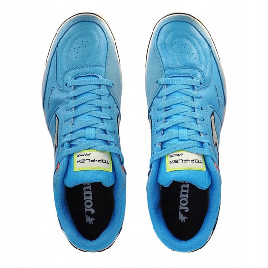 Joma - Herren Hallenfußballschuhe "Top Flex 25", Leder (Blau) - Image 5