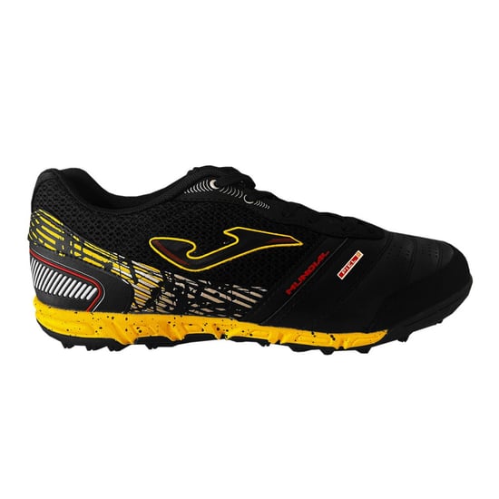 Joma - Herren Schuhe "Mundial", Leder (Schwarz/Gelb) - Image 1