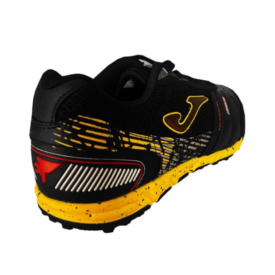 Joma - Herren Schuhe "Mundial", Leder (Schwarz/Gelb) - Image 2