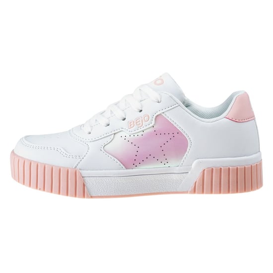 Bejo - Mädchen Sneaker "Bates" (Weiß/Pink/Gelb) - Image 2
