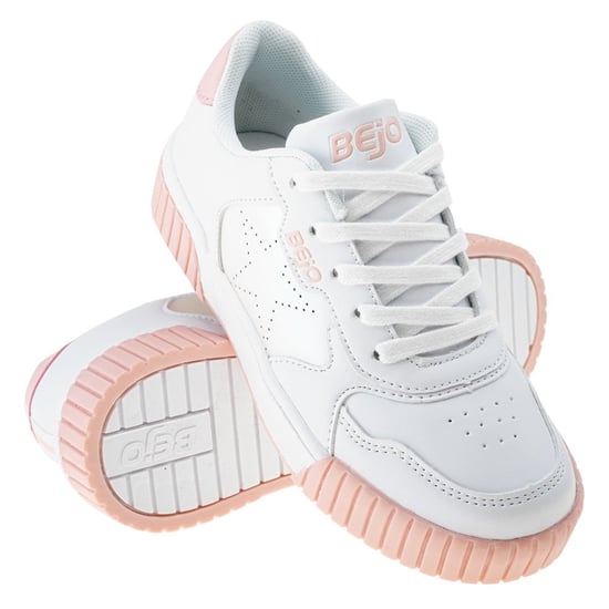 Bejo - Mädchen Sneaker "Bates" (Weiß/Pink/Gelb) - Image 6