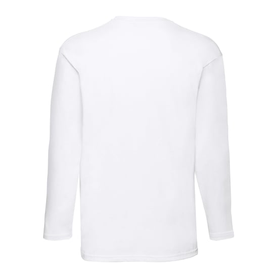Fruit of the Loom - "Valueweight" T-Shirt für Herren Langärmlig (Weiß) - Image 2