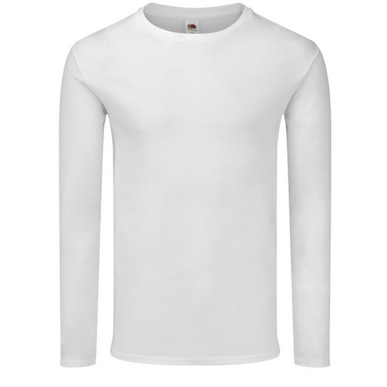 Fruit of the Loom - "Iconic 140" T-Shirt für Herren Langärmlig (Weiß) - Image 1