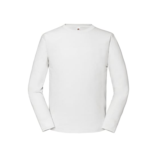 Fruit of the Loom - "Iconic 195 Premium" T-Shirt für Herren Langärmlig (Weiß) - Image 1