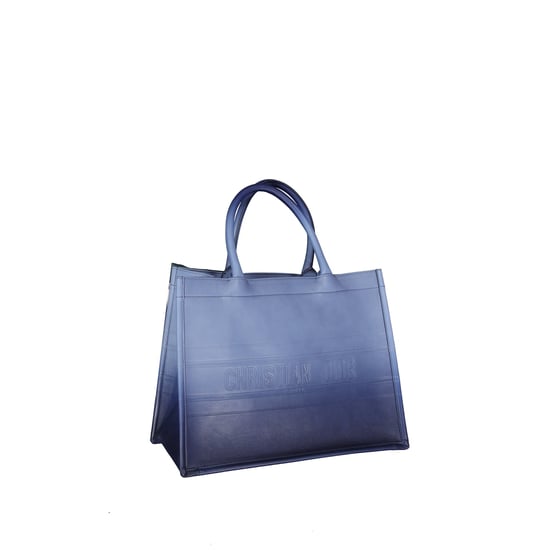 Christian Dior Mittelgroße Book Tote Tasche aus Leder - Image 2