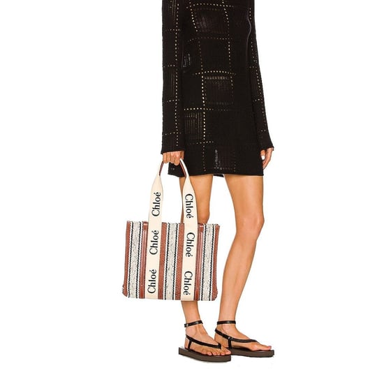 Chloe Mittelgroße Woody Tote Tasche - Image 4