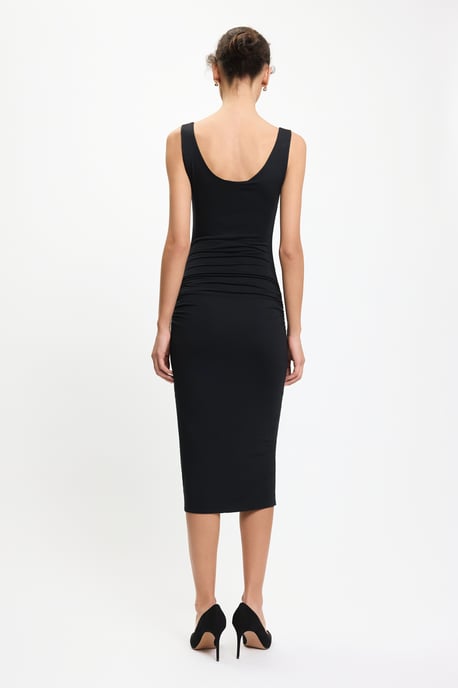 BENU Schwarzes Kleid mit Häkchen - Image 4