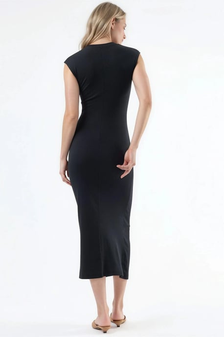 Midi-Kleid mit Bindungsdetails - Image 3