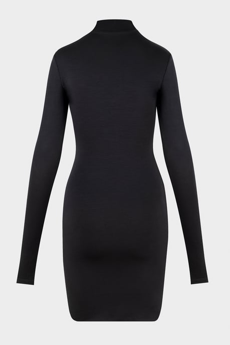 BENU Schwarzes Rollkragenkleid - Image 4