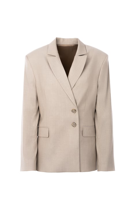 BENU Damen Eleganter Beige Blazer - Image 5