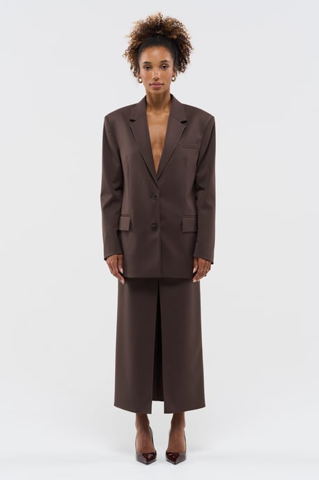 BENU Damen Oversize Blazer mit Knöpfen - Image 1