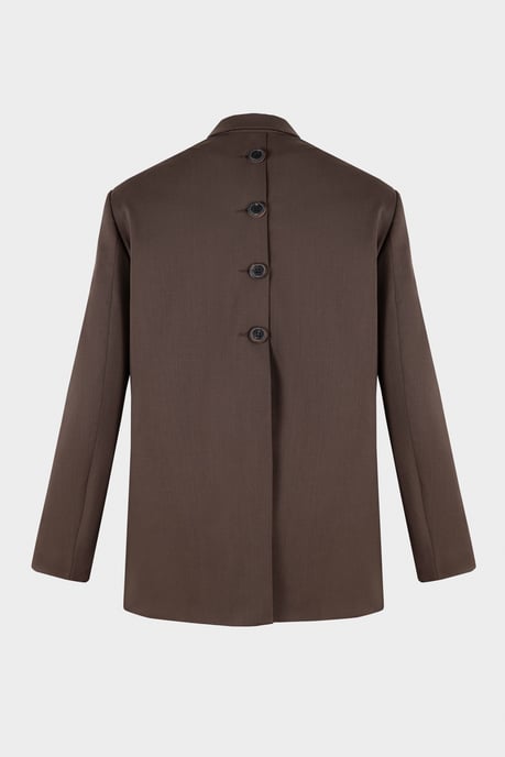 BENU Damen Oversize Blazer mit Knöpfen - Image 3