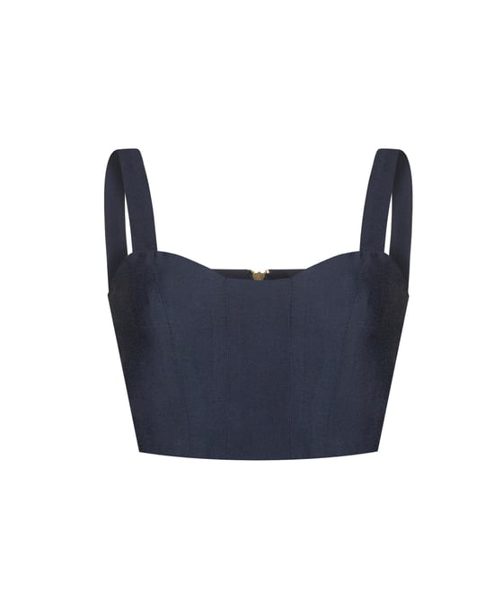 BENU marineblaues Damen-Top - Image 3