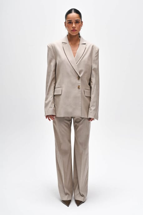BENU Damen Elegante Beige Hose - Image 3